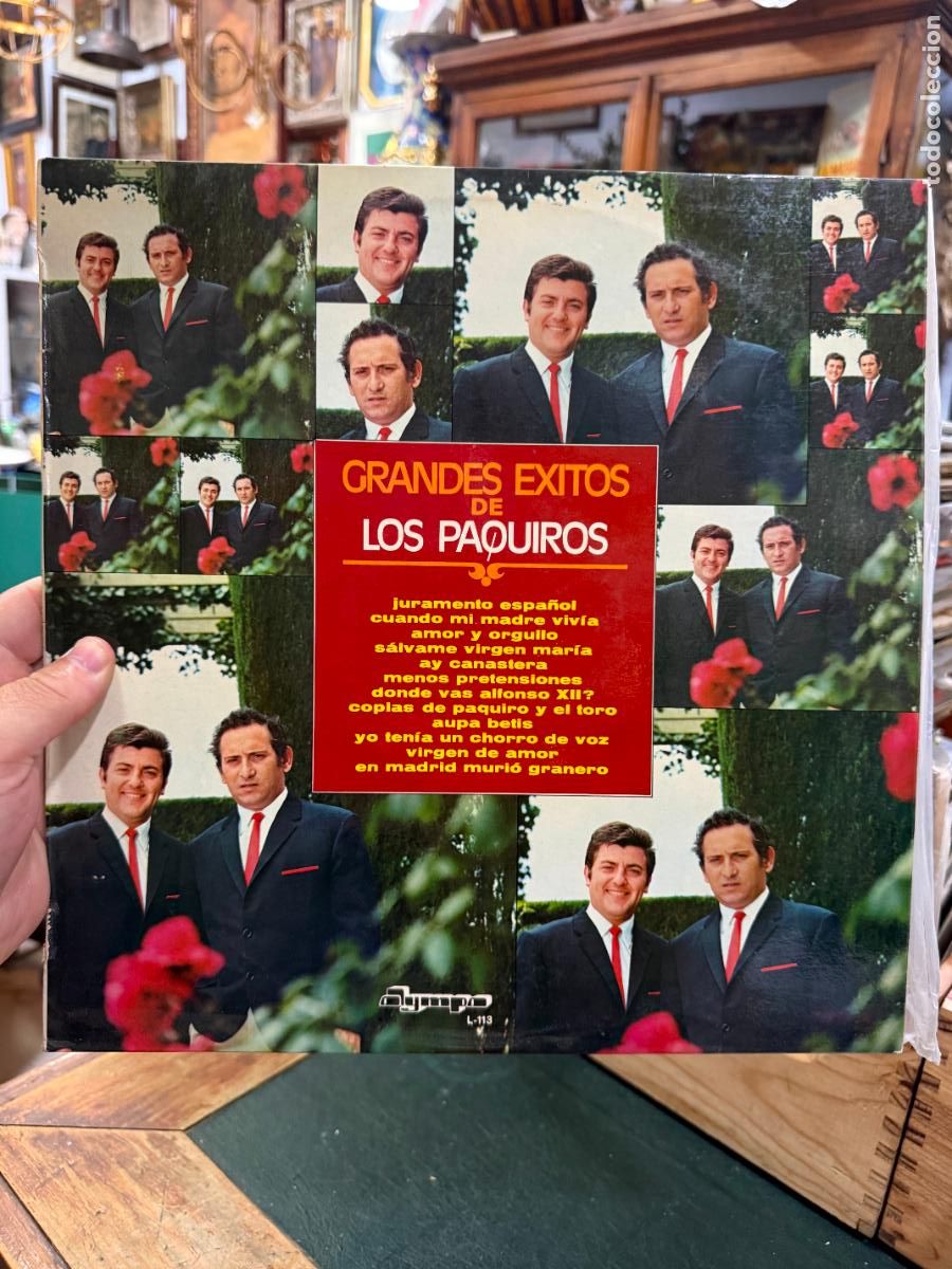 Discos de vinilo: LP GRANDES EXITOS DE LOS PAQUIROS