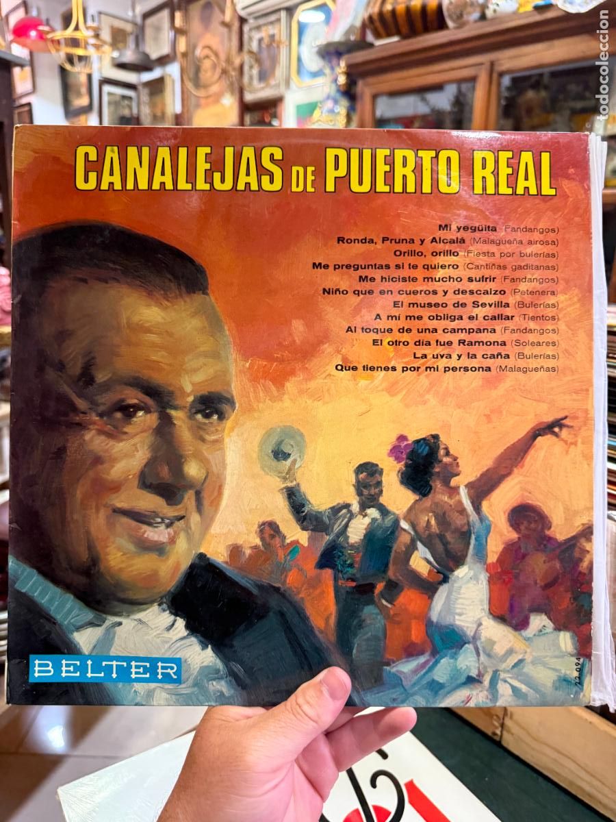 Discos de vinilo: LP CANALEJAS DE PUERTO REAL