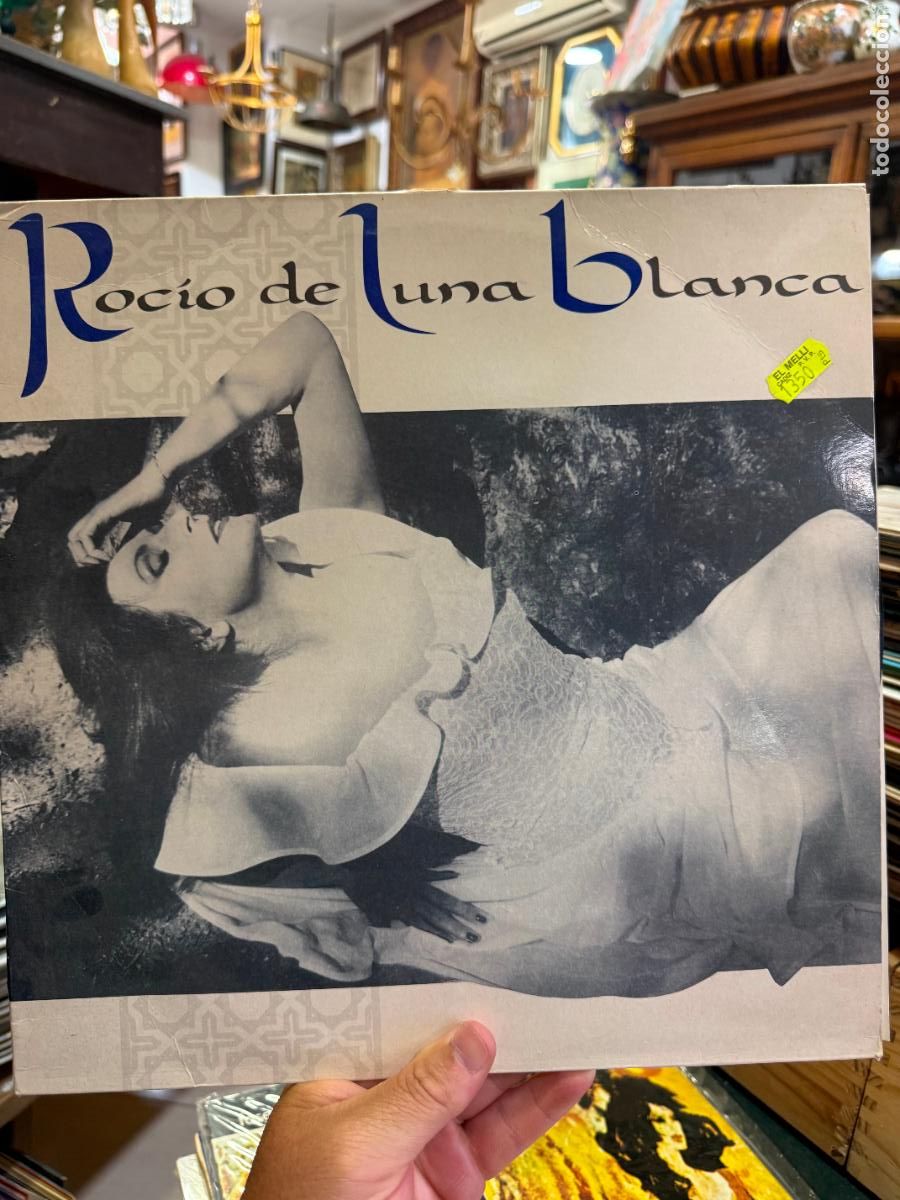 Discos de vinilo: LP ROCIO JURADO - ROCIO DE LUNA BLANCA