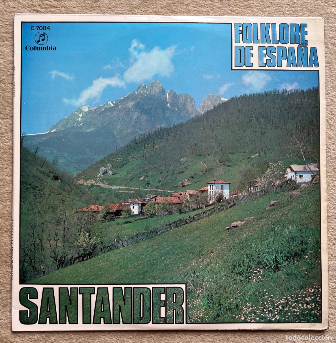 Vinyl-Schallplatten: LP Folklore de Espa&ntilde;a - Santander (M&uacute;sica de Cantabria) - A&ntilde;o 1970