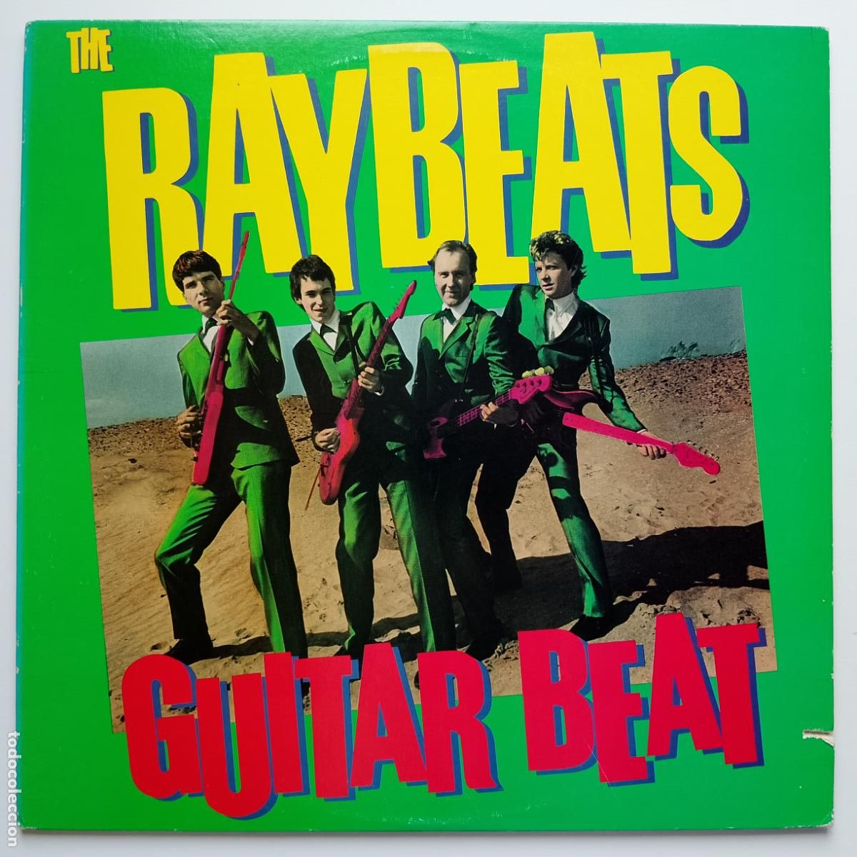 Discos de vinilo: The Raybeats-Guitar Beat (LP PVC 1981) Surf, No Wave. The Contortions, James White & The Blacks...