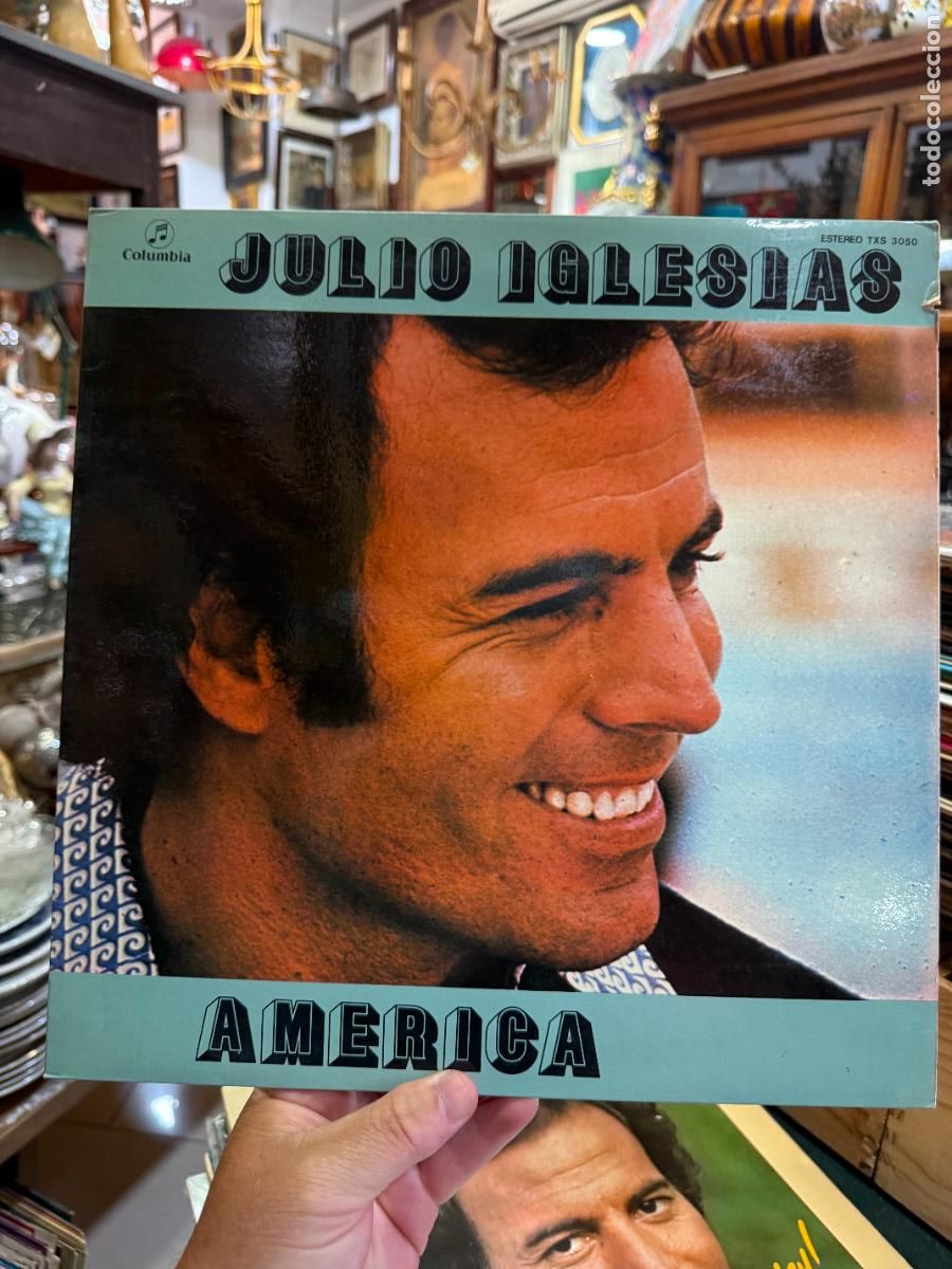 Discos de vinilo: LP JULIO IGLESIAS - AMERICA