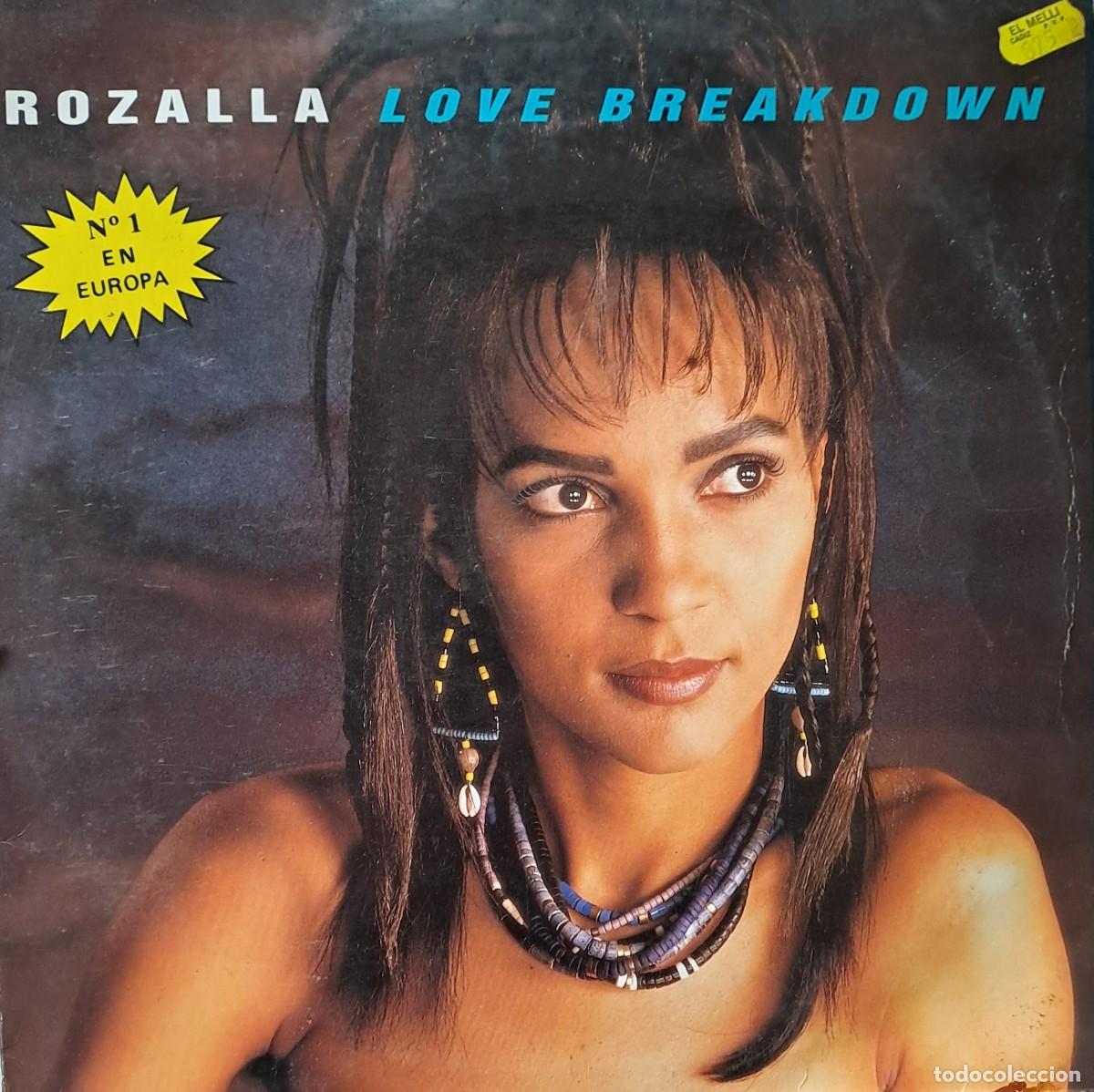 Discos de vinilo: LP MAXI SINGLE ROZALLA-LOVE BREAKDOWN. LP-SEXT-1319
