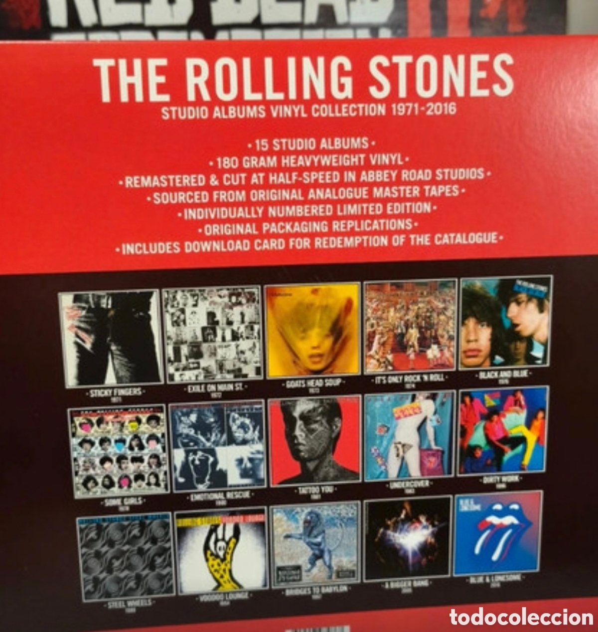 Discos de vinilo: The Rolling Stones-Studio &aacute;lbum1971-2016/1963-1970