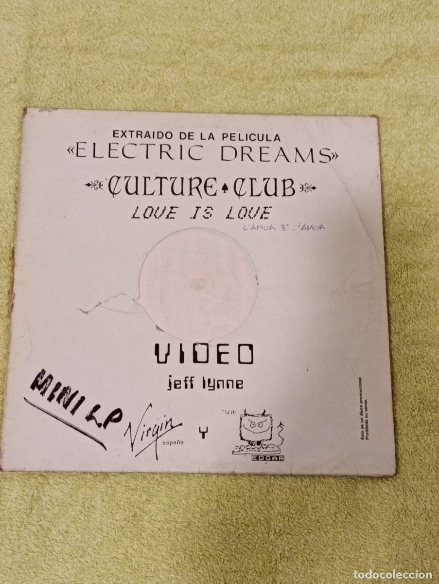 Discos de vinilo: Maxi Single 12&rdquo; Electric Dreams - Disco Promocional Virgin 1984 - Culture Club, Giorgio Moroder