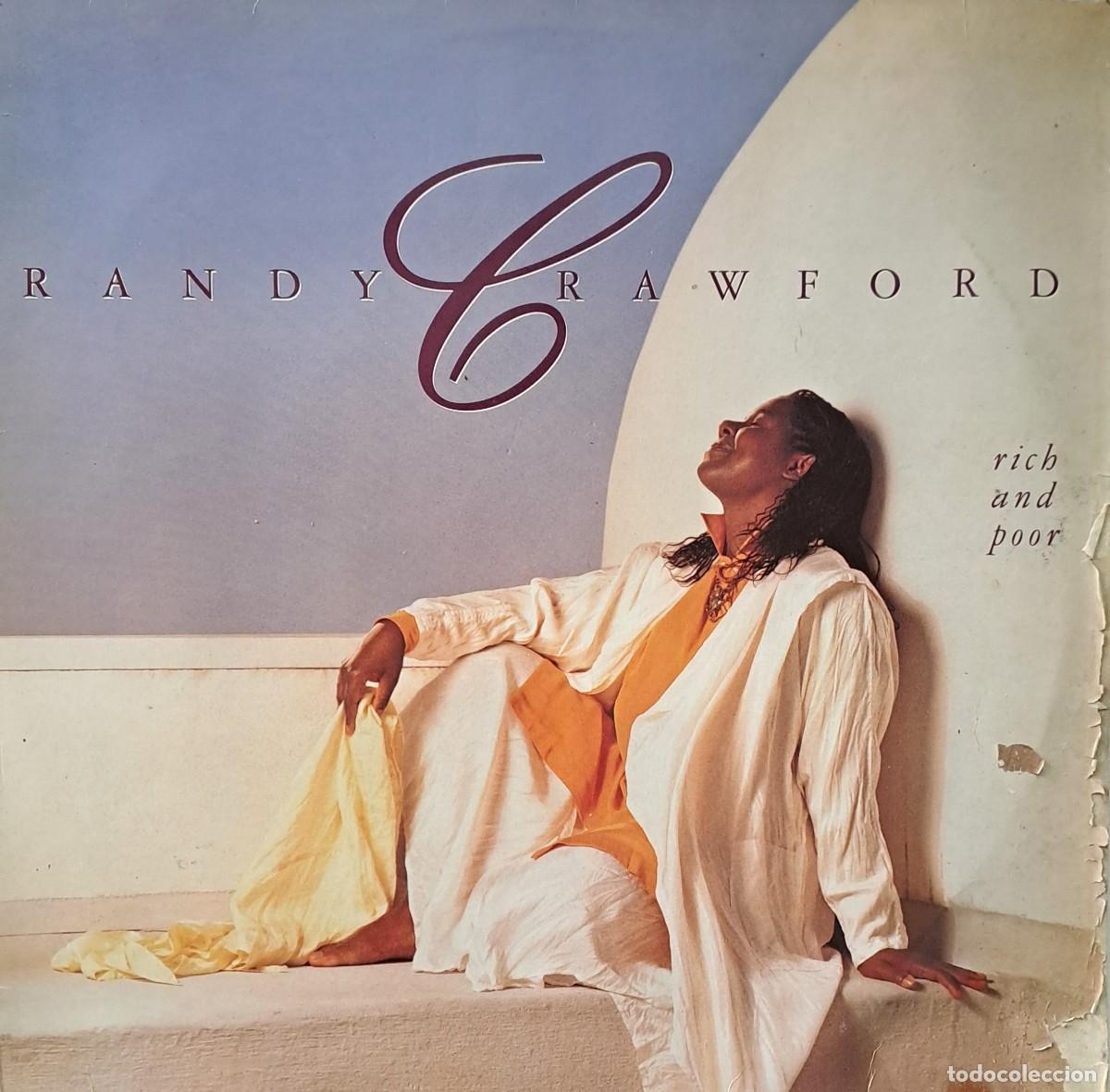 Discos de vinilo: LP RANDY CRAWFORD-RICH AND POOR. LP-SEXT-1321