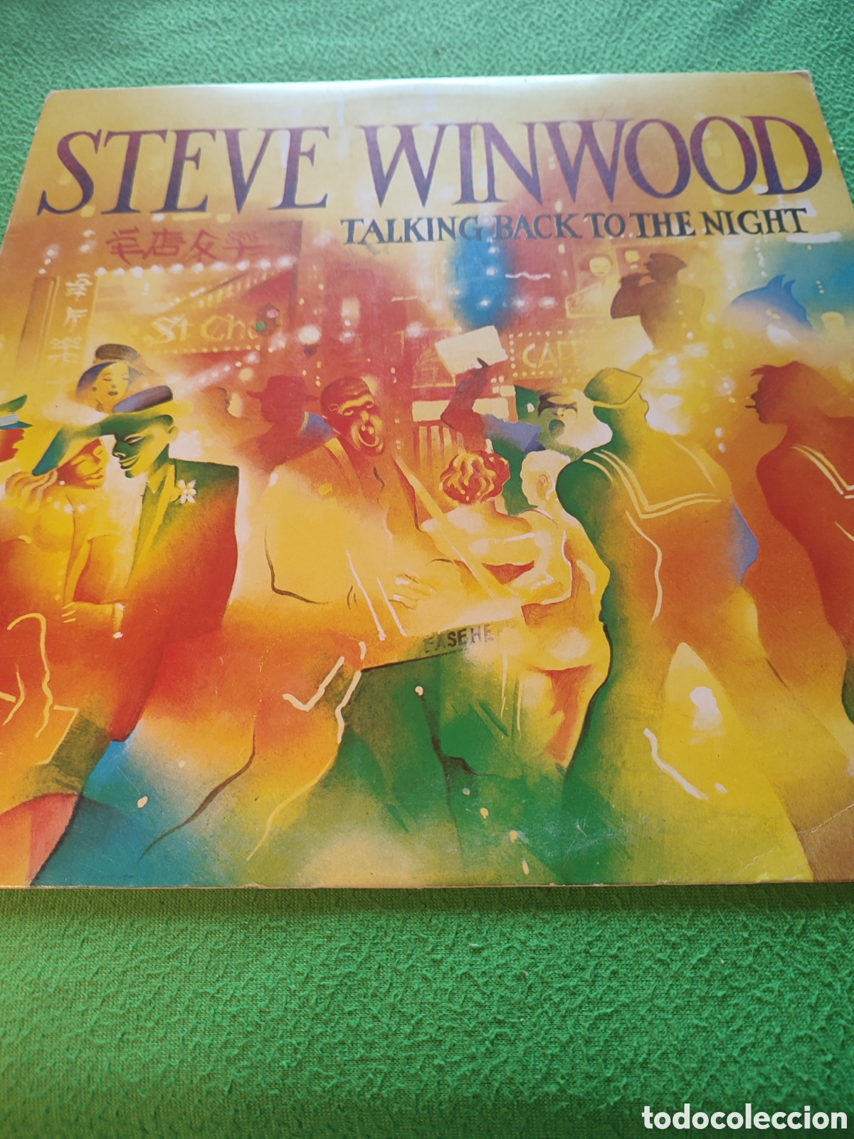 Discos de vinilo: Steve Winwood - Talking back to the night