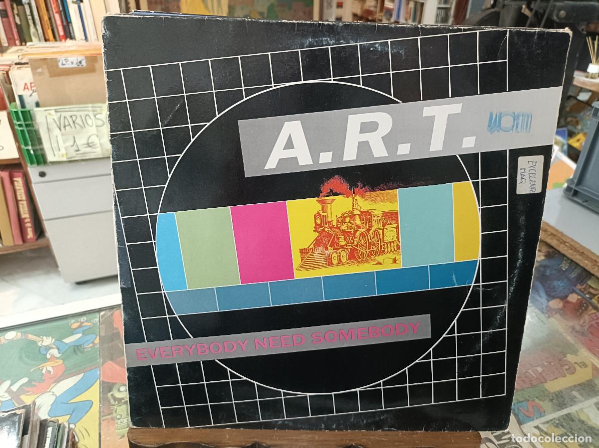 Discos de vinilo: A.R.T. - Everybody Need Somebody - Maxi Single Max Music 1991