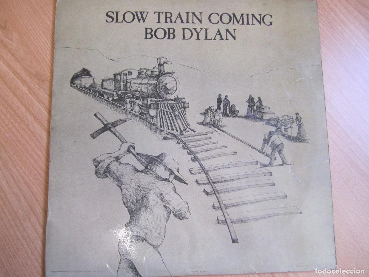 Discos de vinilo: disco vinilo bob dylan slow train coming