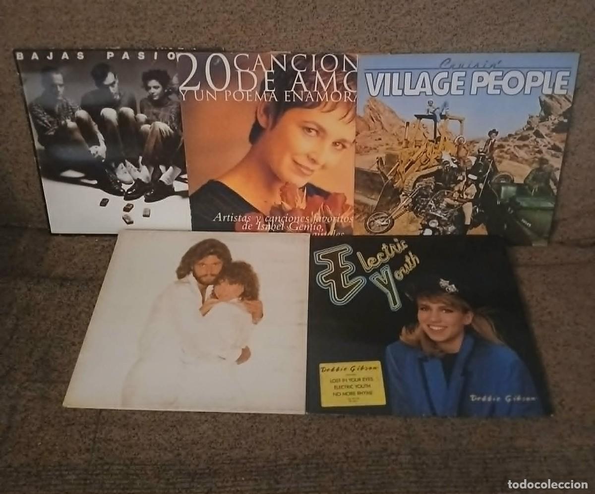 Discos de vinilo: LOTE CON 6 LPS INCLUIDOS EN 5 VINILOS DE POP INTERNACIONAL