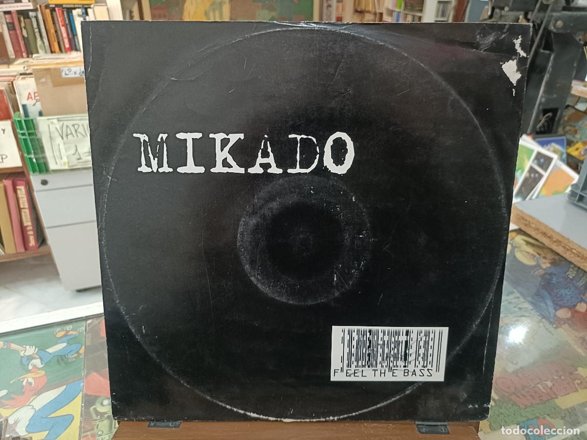 Discos de vinilo: Mikado - Feel The Bass - Maxi Single sello Intercord 1994