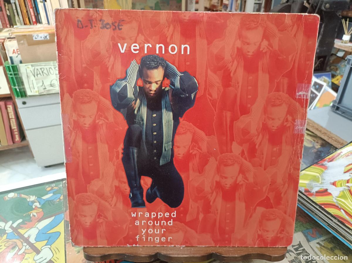 Discos de vinilo: Vernon - Wrapped Around Your Finger - Maxi Single EY Records 1992
