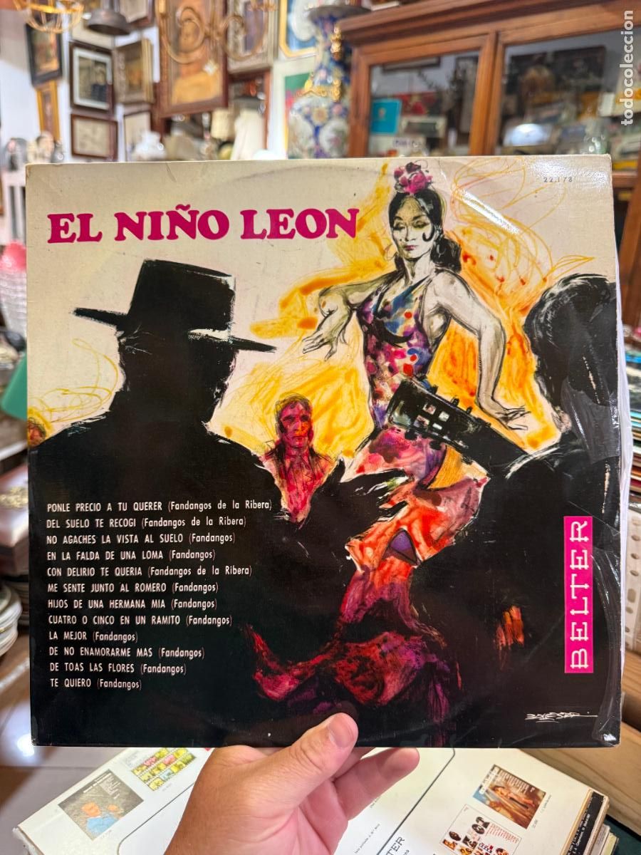 Discos de vinilo: LP EL NI&Ntilde;O LEON ----