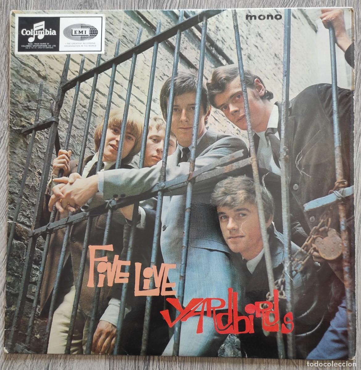 Discos de vinilo: The Yardbirds- Five Live Yardbirds - primera edicion album Mono UK 1964