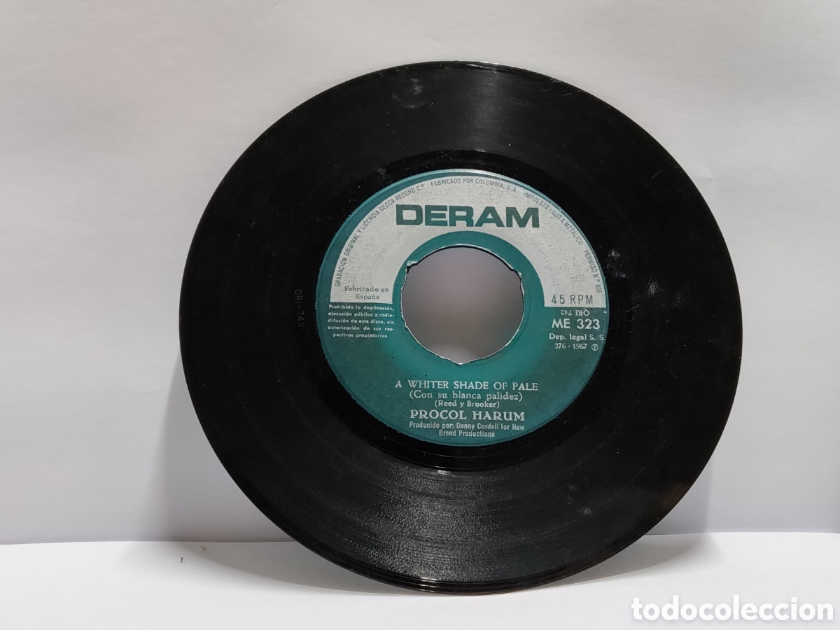 Discos de vinilo: 7TC1 SINGLE 7&rdquo; DISCO DE VINILO