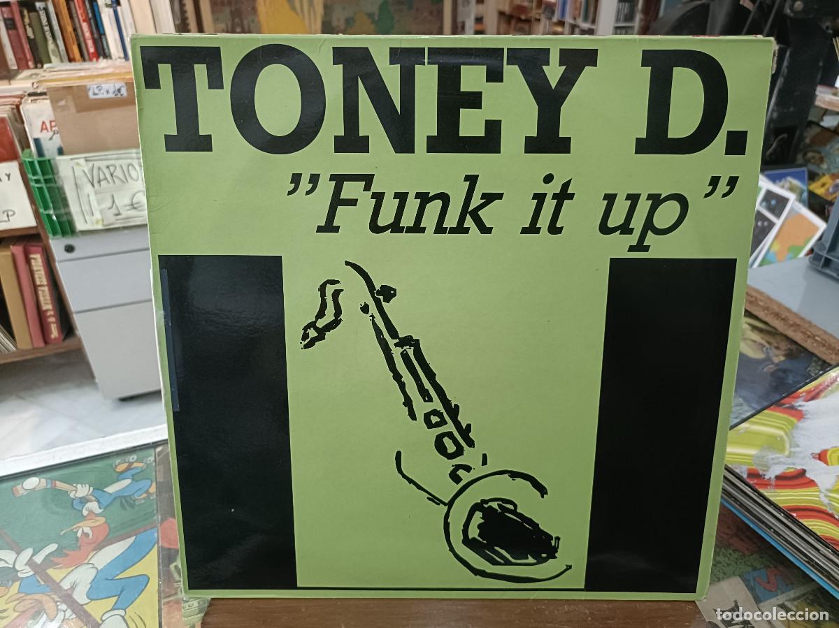 Discos de vinilo: Toney D. - Funk It Up - Maxi Single Boy Records 1993