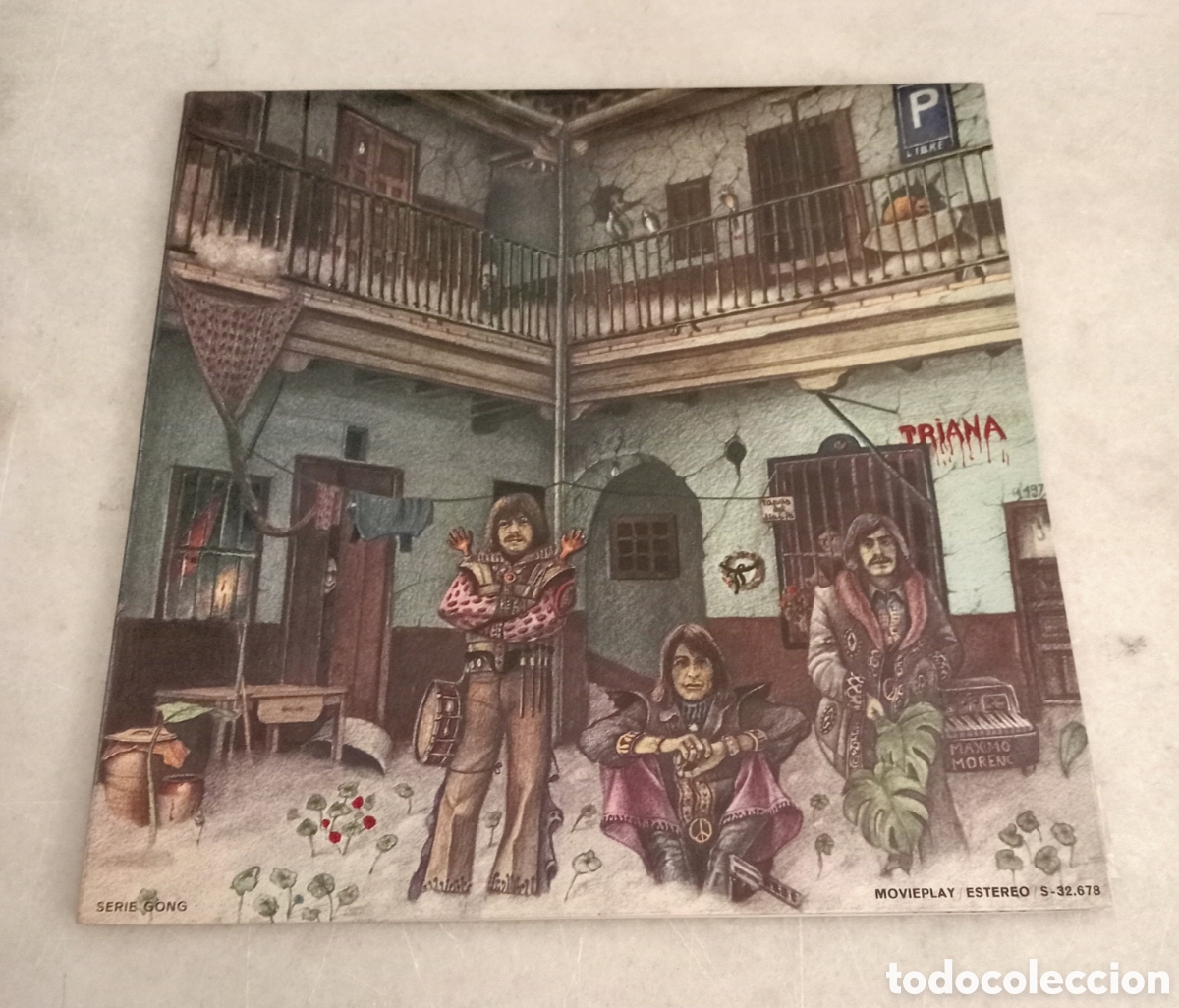 Discos de vinilo: LP VINILO Triana &rdquo;El Patio&rdquo; 1975.