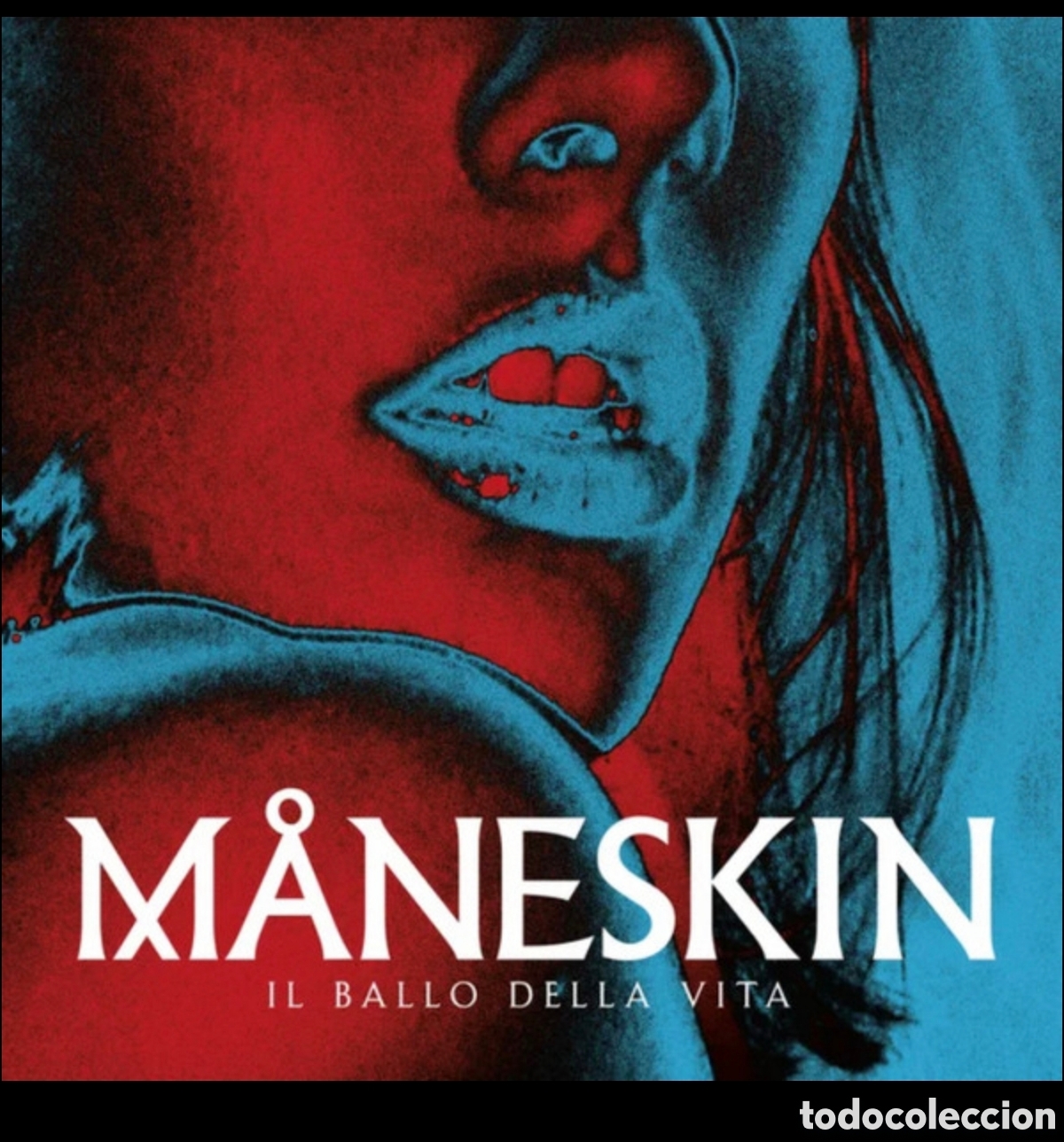 Disques de vinyle: M&aring;neskin: Il Ballo Della Vita LP Edici&oacute;n Blue Transparent