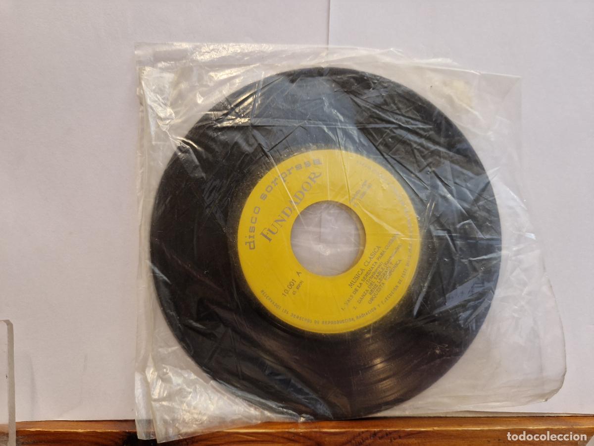 Discos de vinilo: SINGLE. DISCO SOPRESA FUNDADOR. MUSICA CLASICA. VALS DE LA SERENTA PARA CUERDAS.