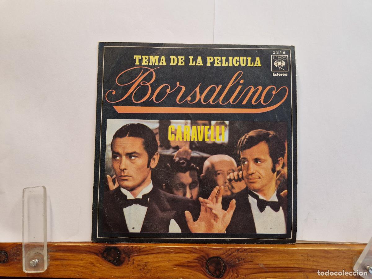 Discos de vinilo: SINGLE. TEMA DE LA PELICULA. BORSALIMOS. CARAVELLI.