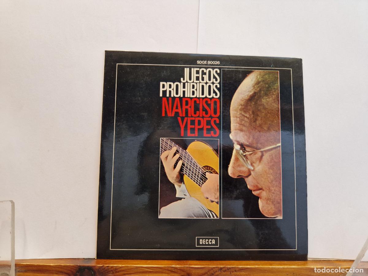 Discos de vinilo: SINGLE. JUEGOS PROHIBIDOS. NARCISO YEPES.