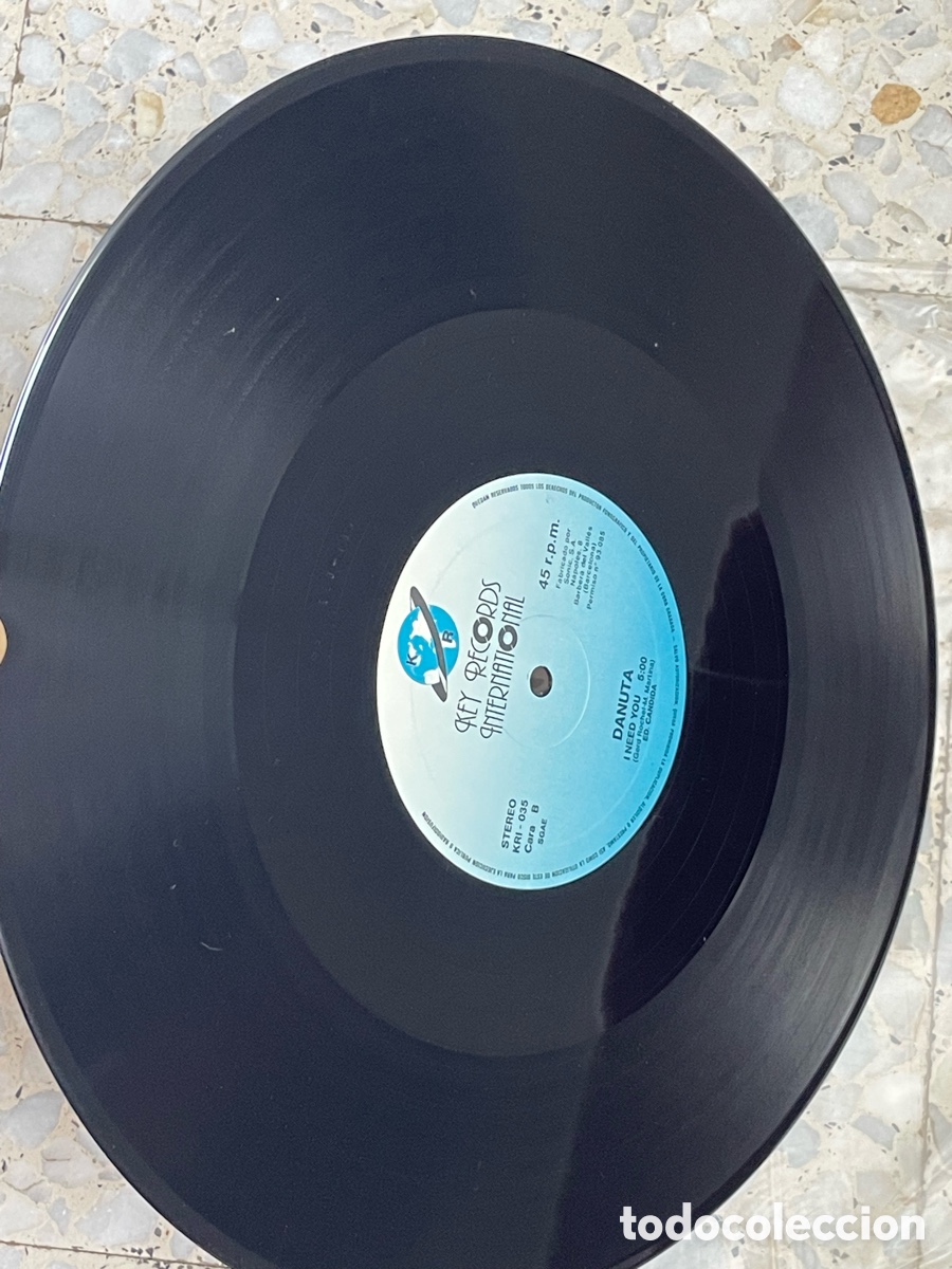Discos de vinilo: Danuta - Touch my heart / Maxi-single - Foto 8