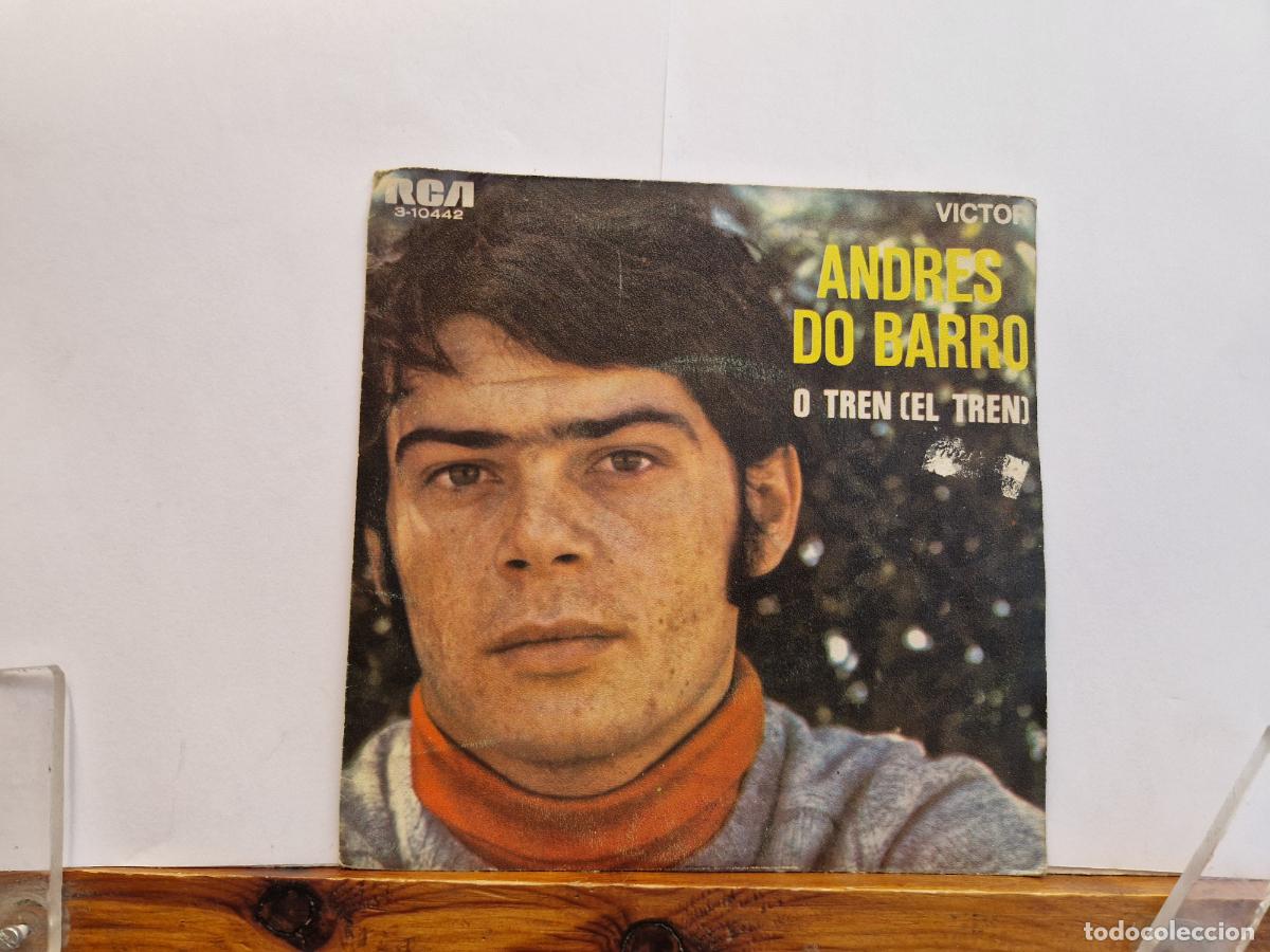 Discos de vinilo: SINGLE. VICTOR. ANDRES DO BARRO. O TREN