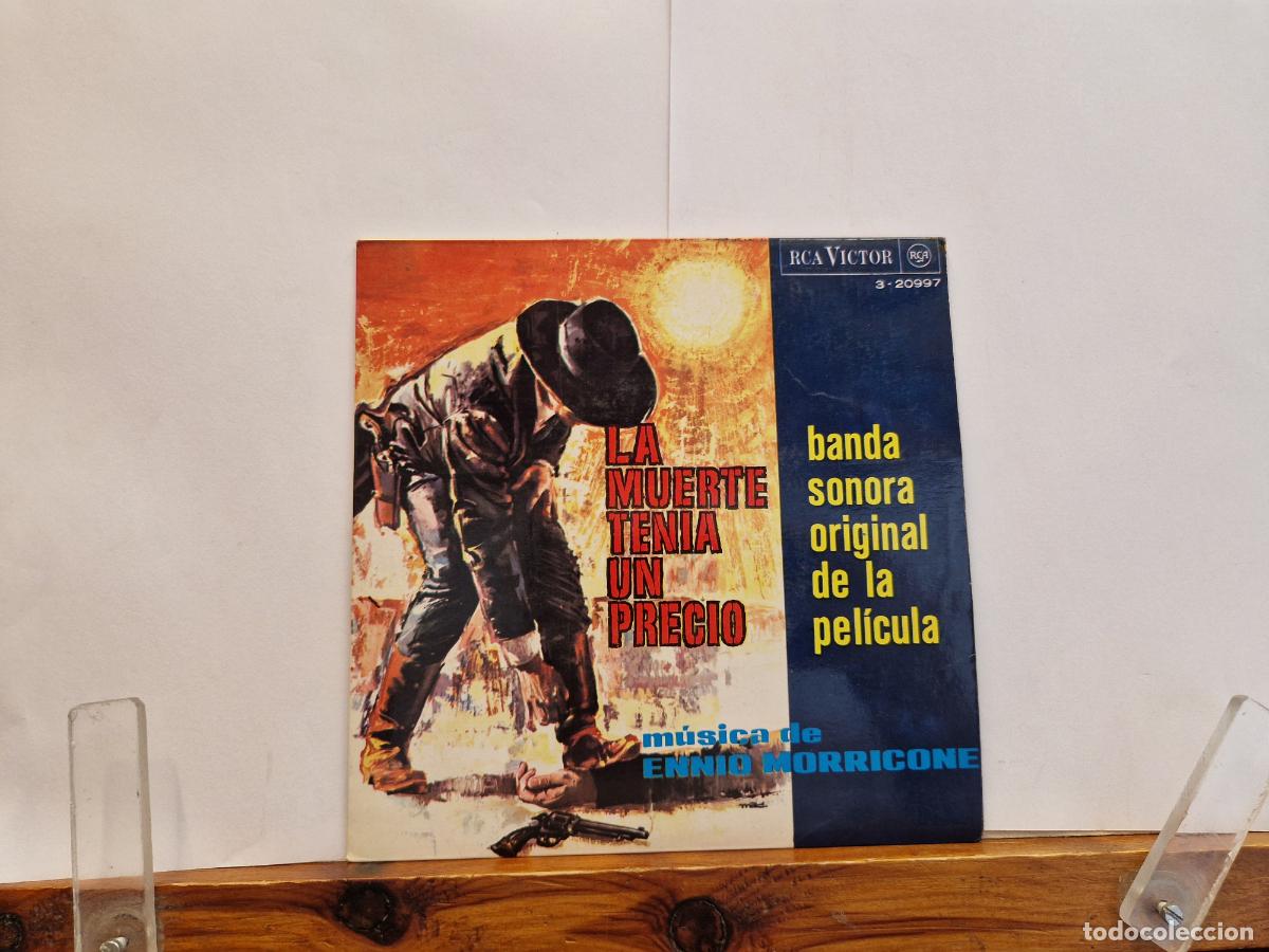 Discos de vinilo: SINGLE. LA MUERTE TENIA UN PRECIO. BANDA SONORA ORIGINAL DE LA PELICULA.