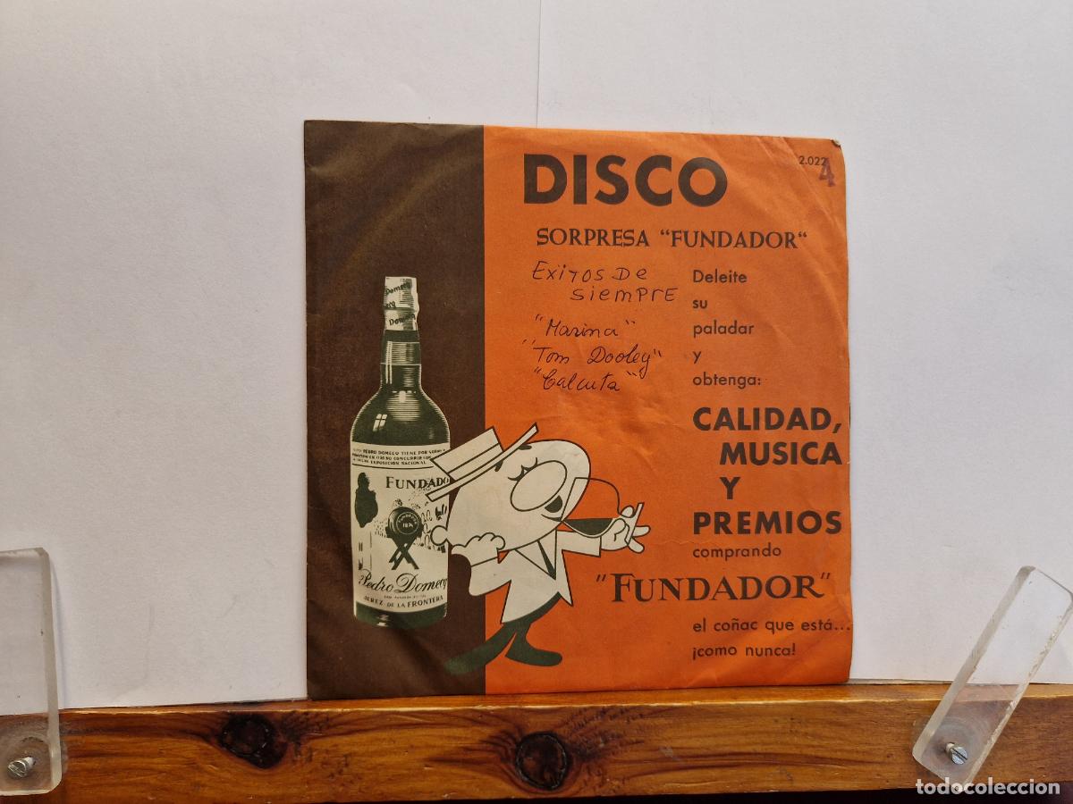 Discos de vinilo: SINGLE. DISCO SOPRESA FUNDADOR. DANZA DEL SABLE.