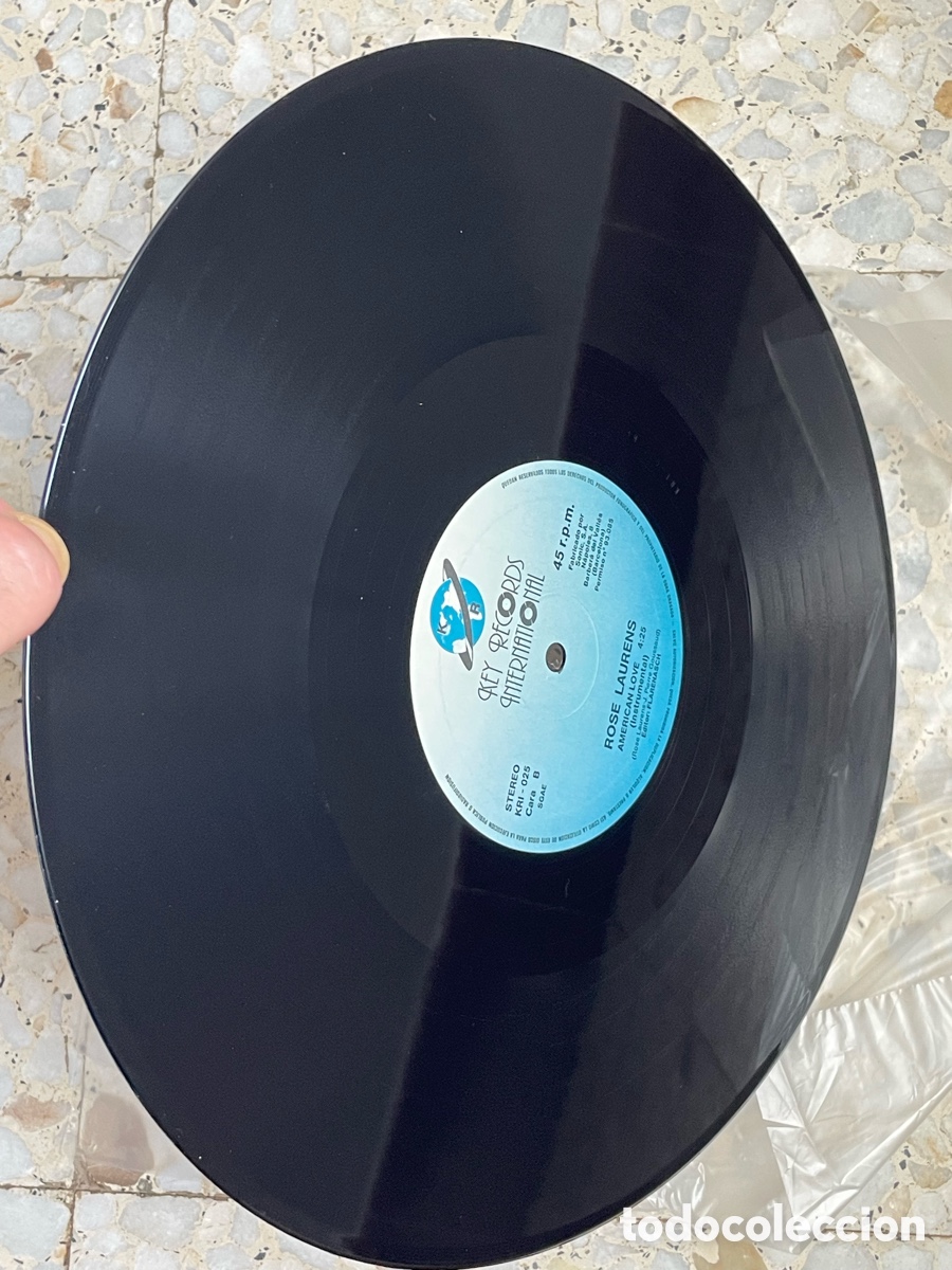Discos de vinilo: Rose Laurens - American Love / Maxi-Single - Foto 8
