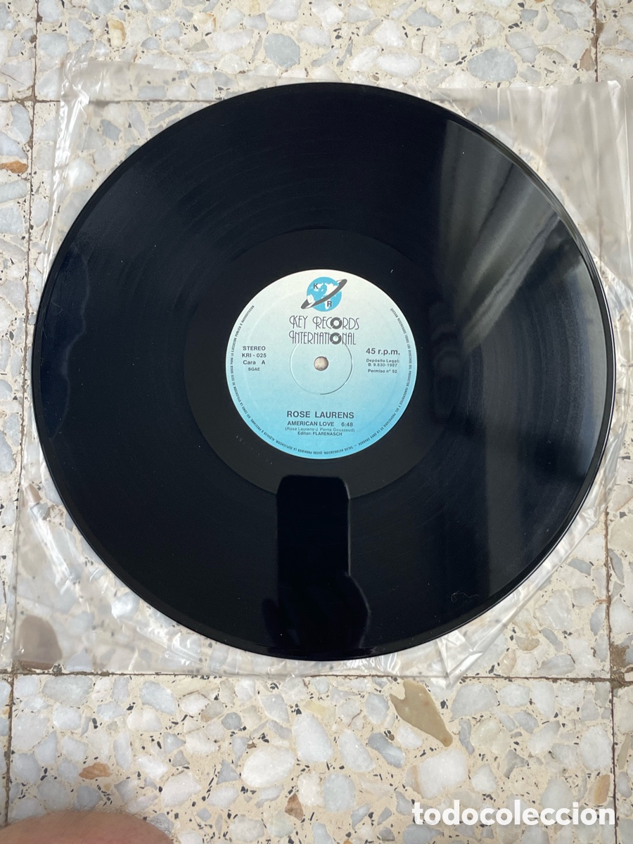 Discos de vinilo: Rose Laurens - American Love / Maxi-Single - Foto 12