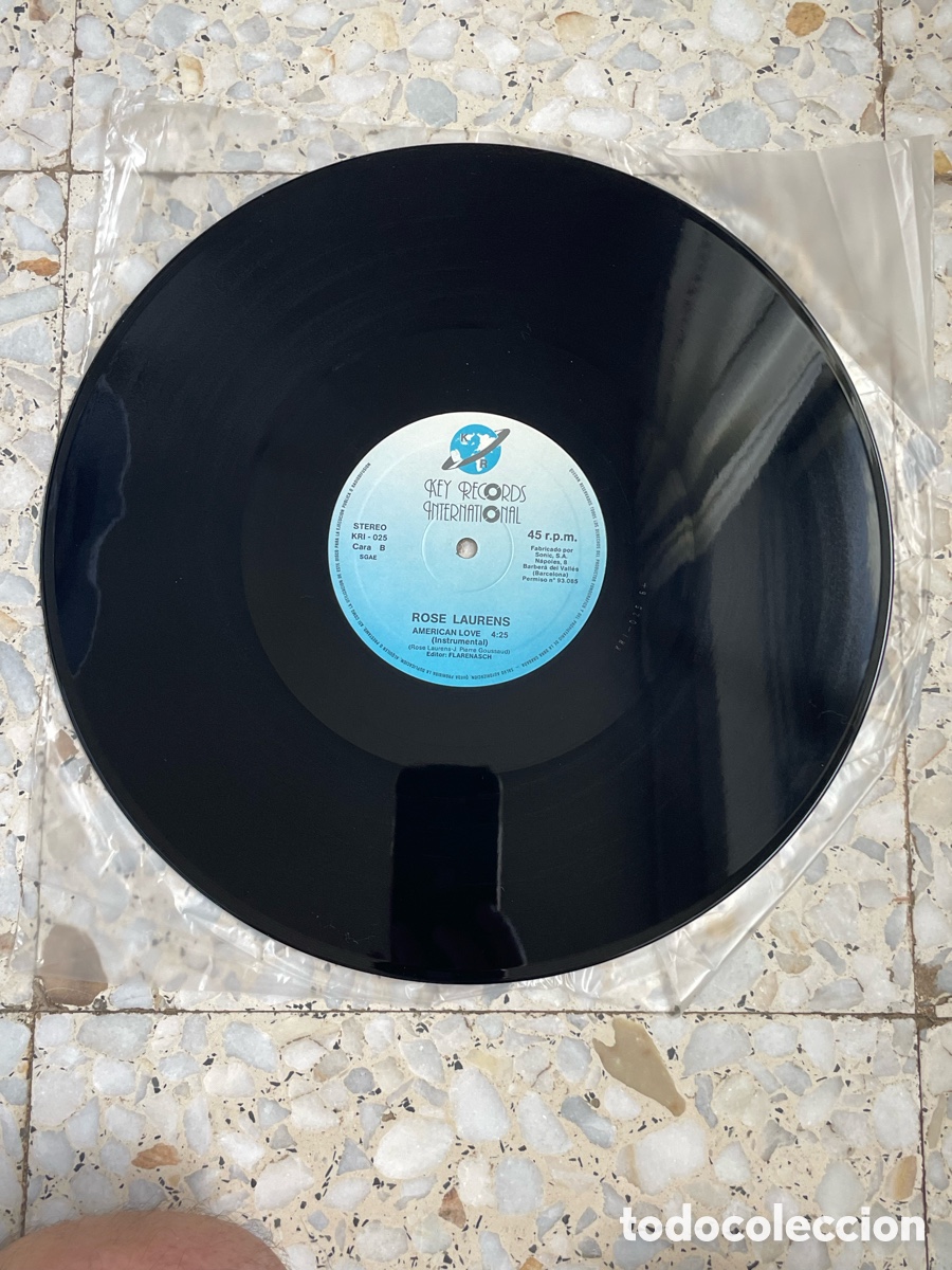 Discos de vinilo: Rose Laurens - American Love / Maxi-Single - Foto 13