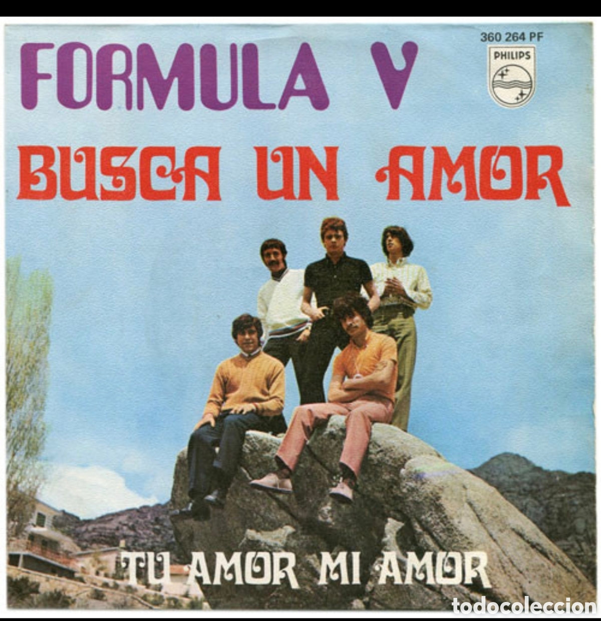 Discos de vinilo: Formula V: Busca un amor 7&rdquo; 45rpm