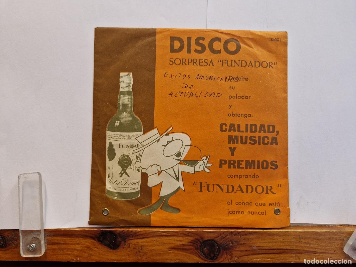 Discos de vinilo: SINGLE. DISCO SOPRESA FUNDANDOR. VALLS. EL BELLO DANUBIO AUL.