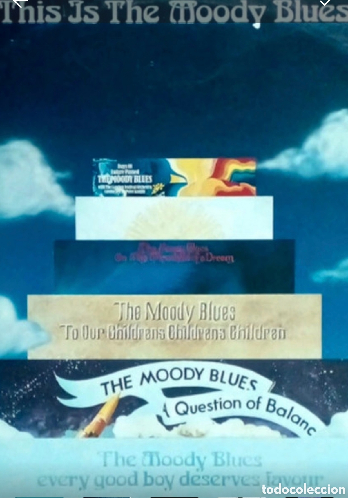 Discos de vinilo: Moody Blues: This Is The Moody Blues 2Lps 1974 - UK