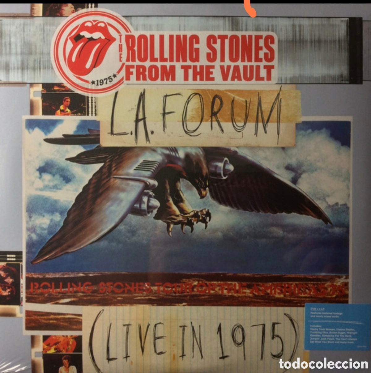 Discos de vinilo: The Rolling Stones: L.A. Friday (Live 1975) 3Lps+DVD