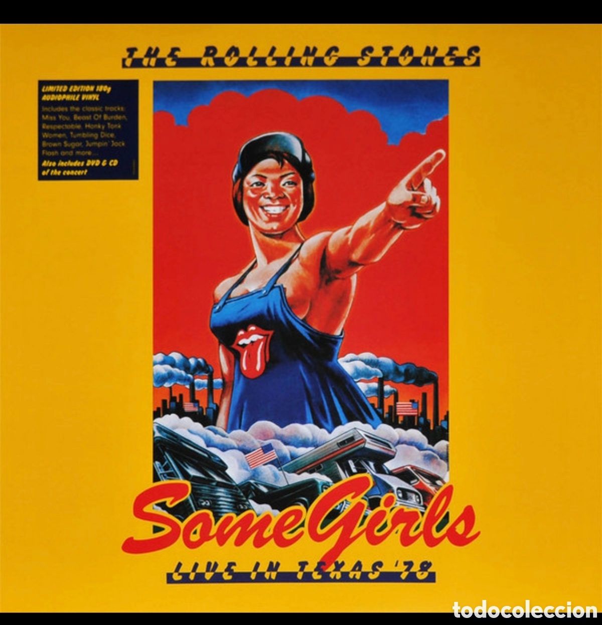 Discos de vinilo: The Rolling Stones: Some Girls (Live In Texas '78) 2lps+CD+DVD Edici&oacute;n Limitada