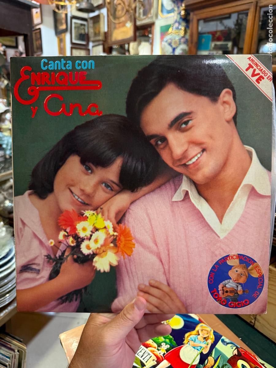 Discos de vinilo: LP CANTA CON ENRIQUE Y ANA