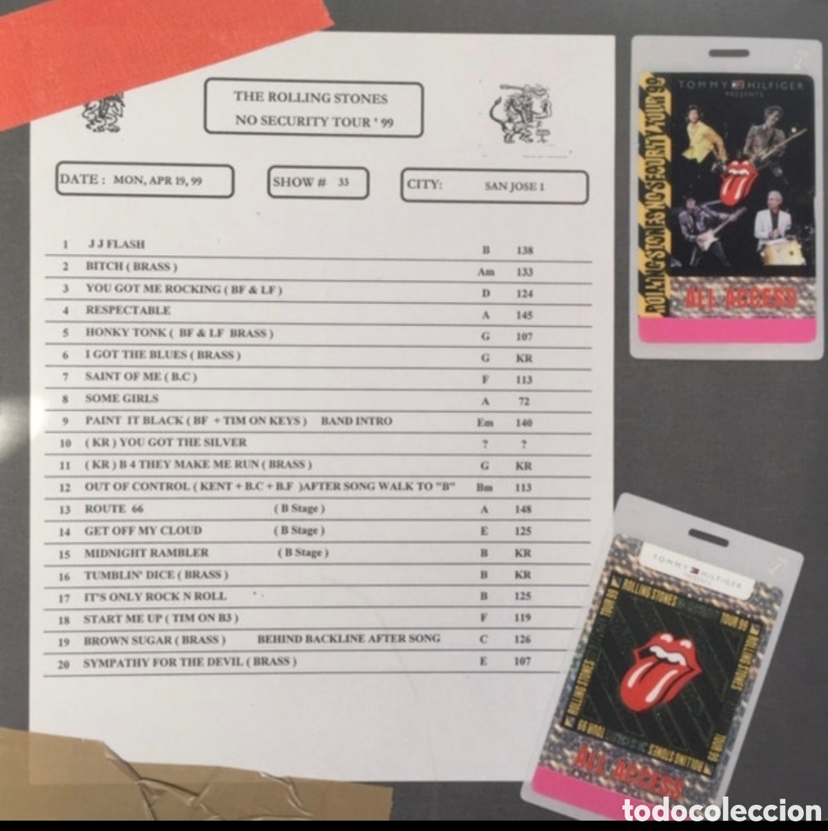 Discos de vinilo: The Rolling Stones: No Security. San Jose 99 - Foto 3