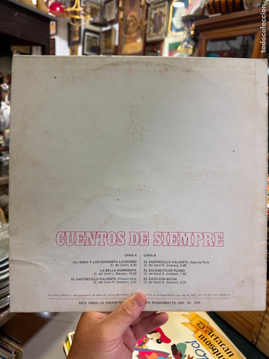 Discos de vinilo: LP CUENTOS DE SIEMPRE VOL. 6 - Foto 2