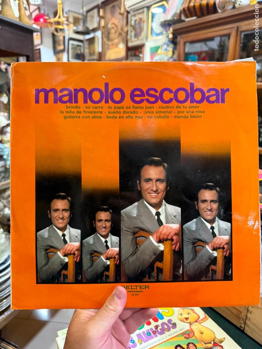 Discos de vinilo: LP MANOLO ESCOBAR --