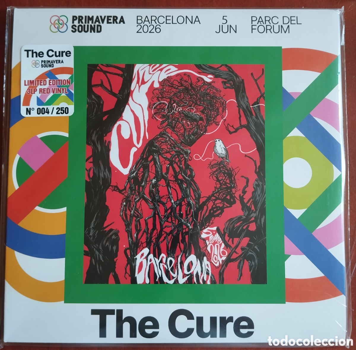 Discos de vinilo: The Cure - Primavera Sound 2026 - Barcelona - 3LP