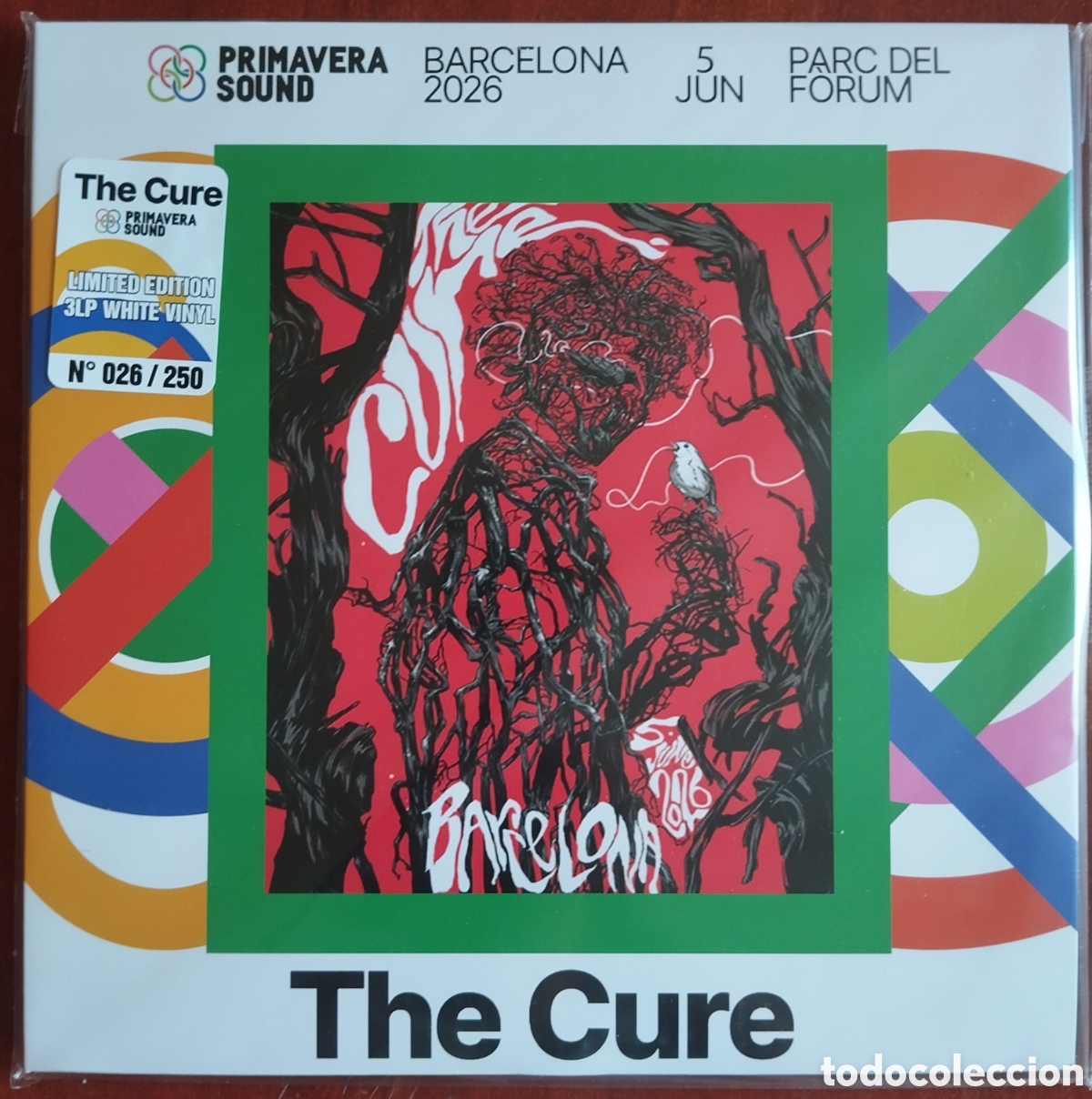 Discos de vinilo: The Cure - Primavera Sound 2026 - Barcelona - 3LP