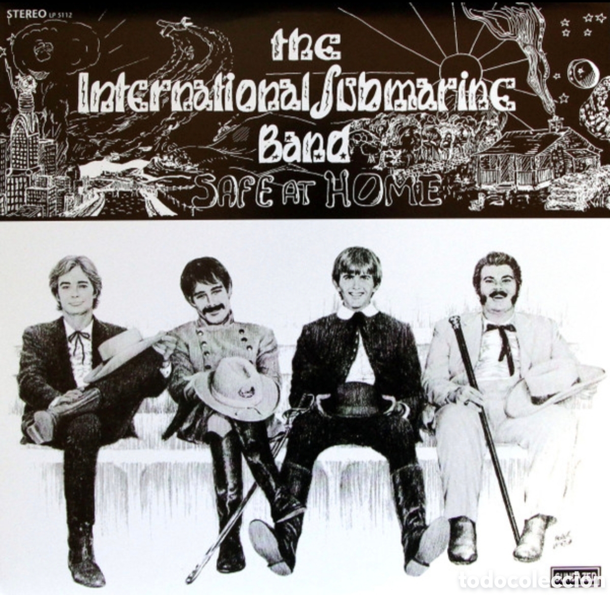 Discos de vinilo: The International Submarine Band: Safe At Home LP 180gr
