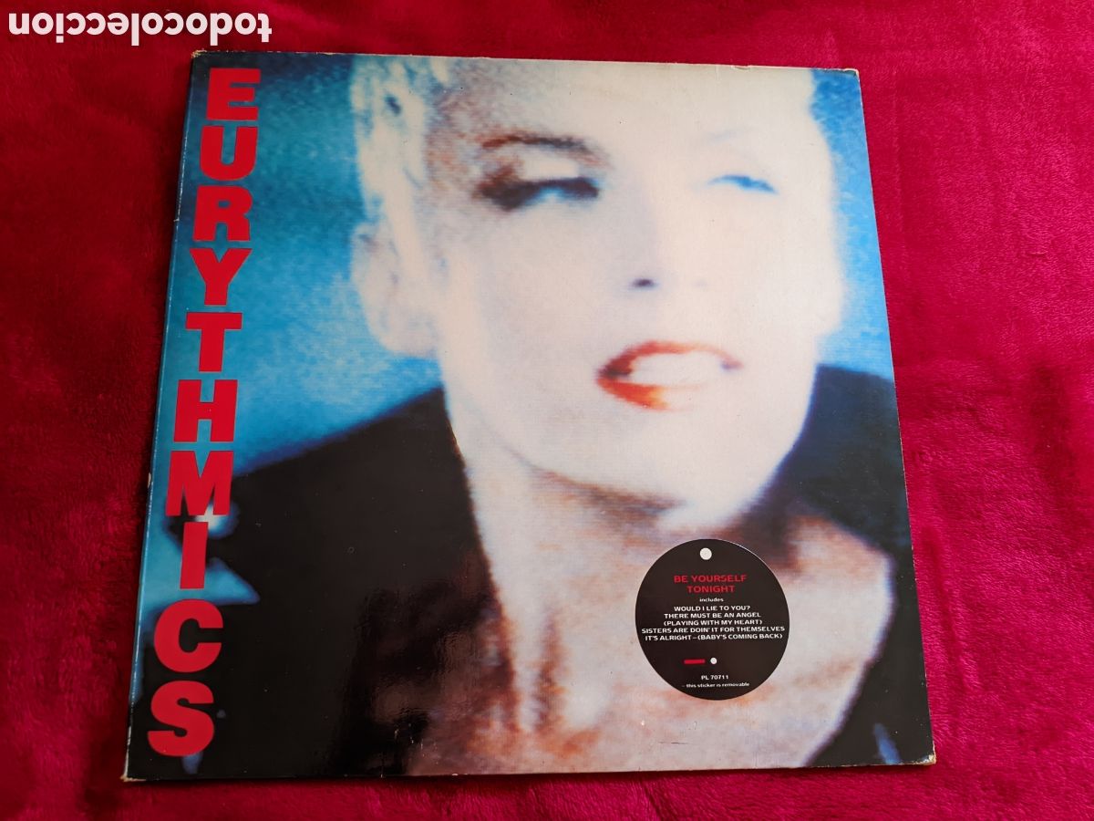 Discos de vinilo: // Eurythmics &ndash; Be Yourself Tonight - RCA Italia 1985