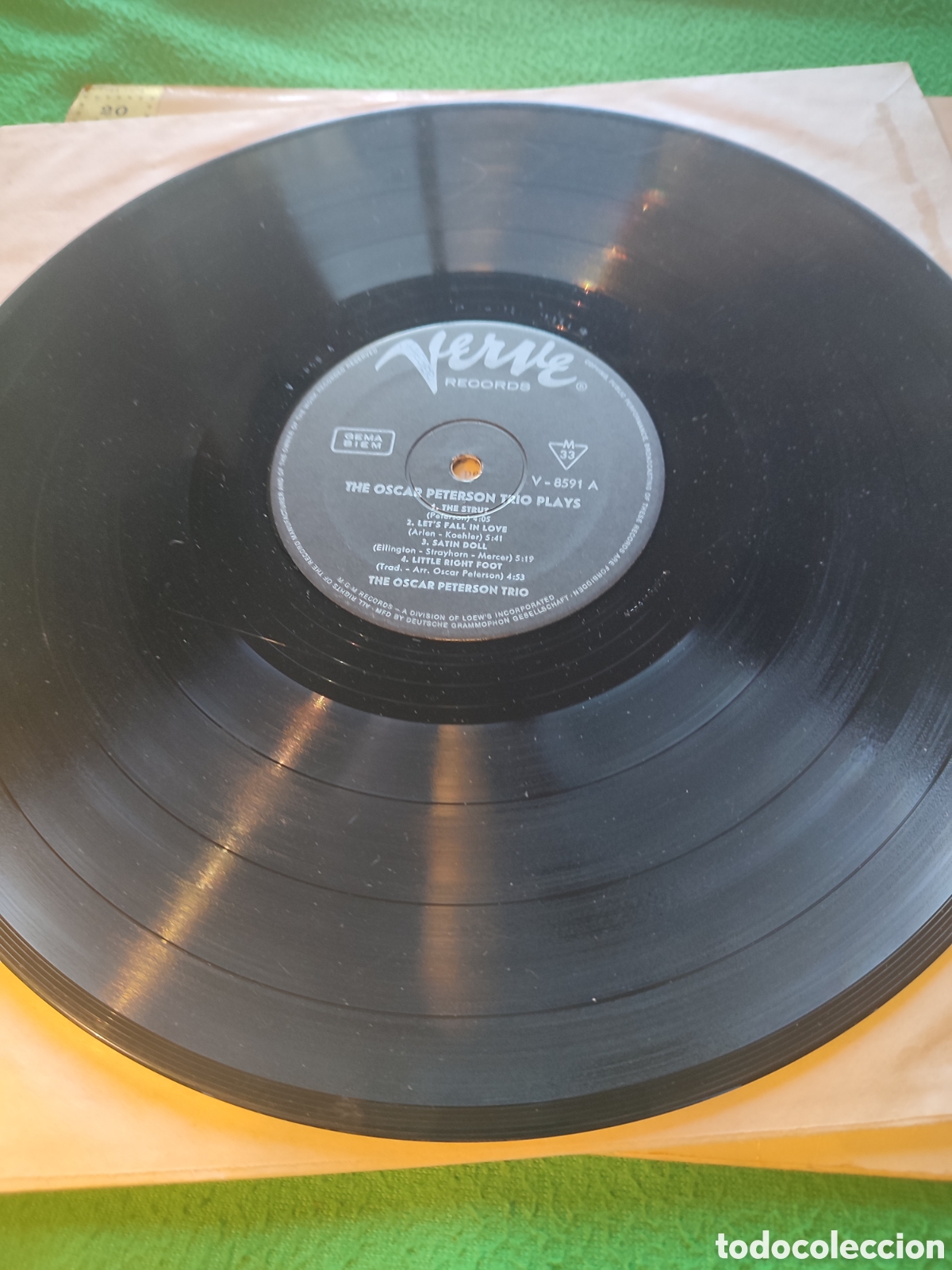 Discos de vinilo: The &Oacute;scar Peterson Trio Plays - Same - Foto 3