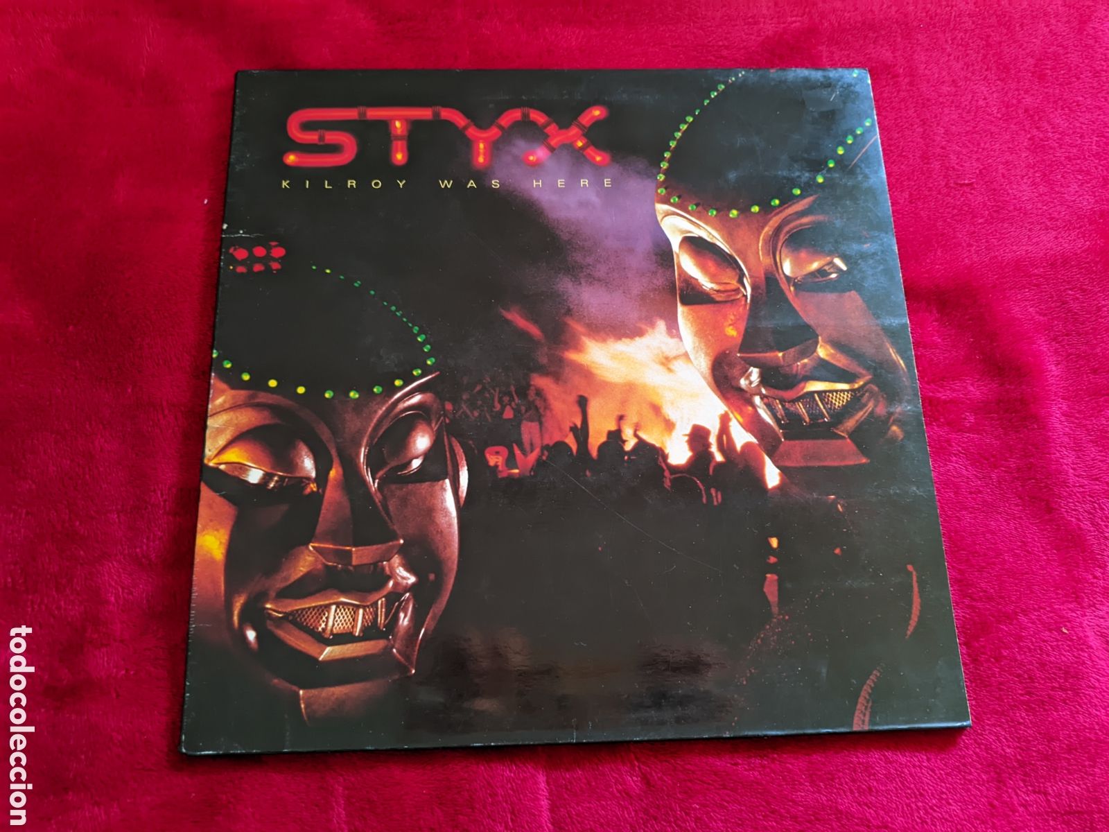 Discos de vinilo: // Styx &lrm;&ndash; Kilroy Was Here- A&M Holland 1983, gatefold