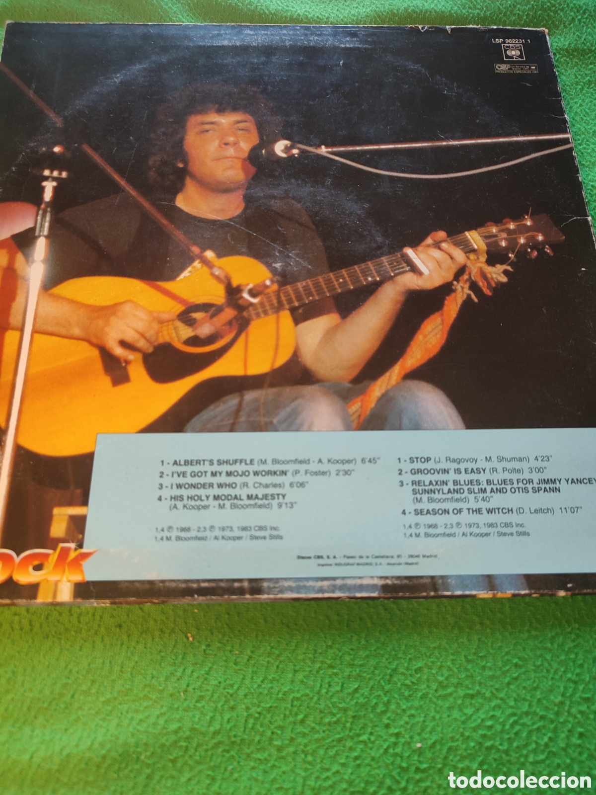 Discos de vinilo: Mike Bloomfield - Stop Edici&oacute;n espa&ntilde;ola - Foto 2