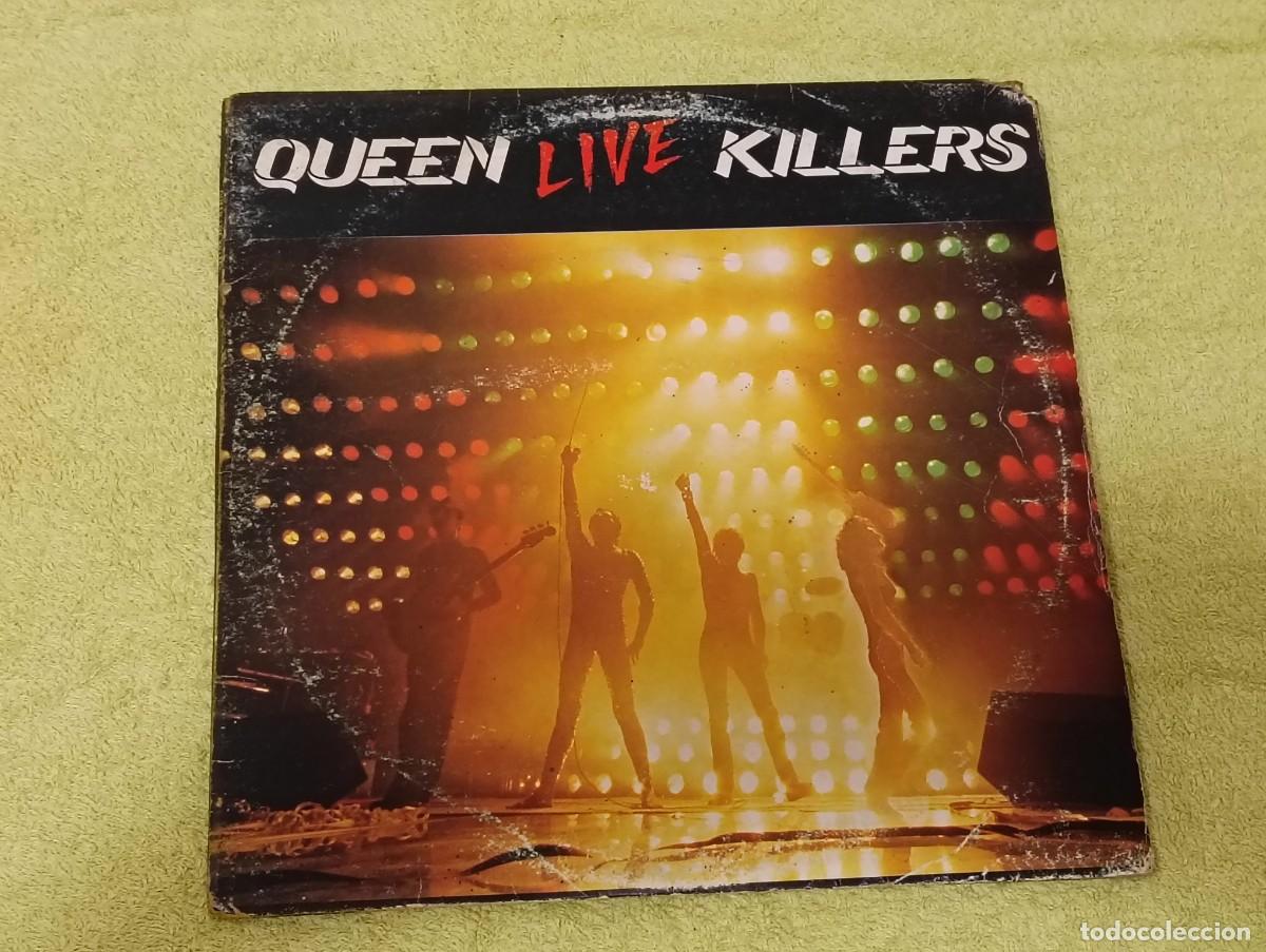 Discos de vinilo: Vinilo Queen - Live Killers (1979) EMI Original - Solo Disco 2 Y Carpeta Gatefold