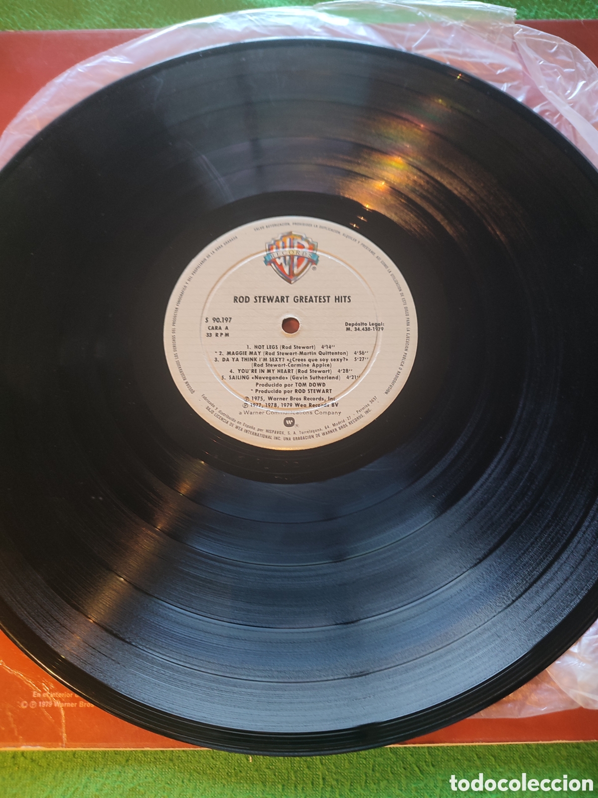 Discos de vinilo: Rod Stewart - Greatest Hits - Foto 5